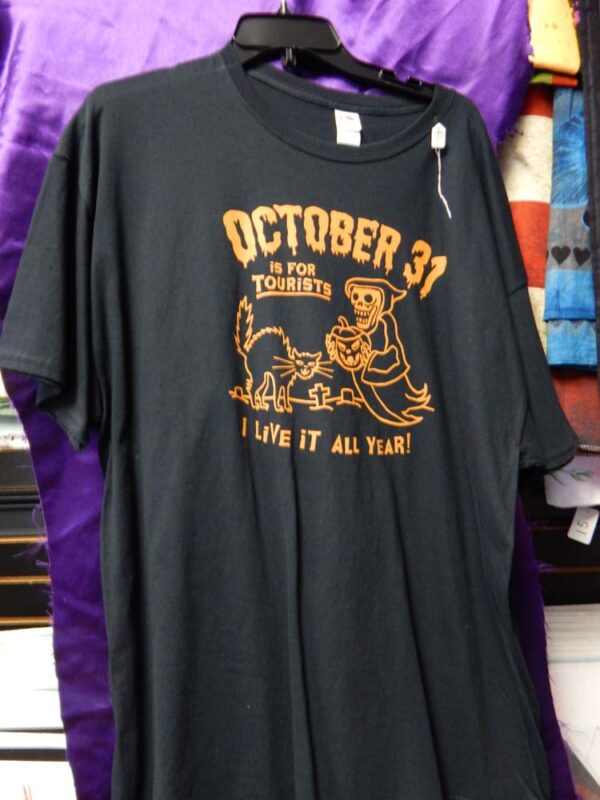 2XL Halloween Skeleton Funny T-Shirt