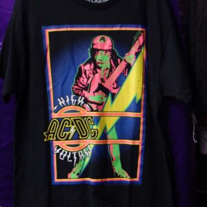 Large AC/DC Neon T-Shirt