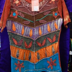 Medium Patchwork Brown Shirt